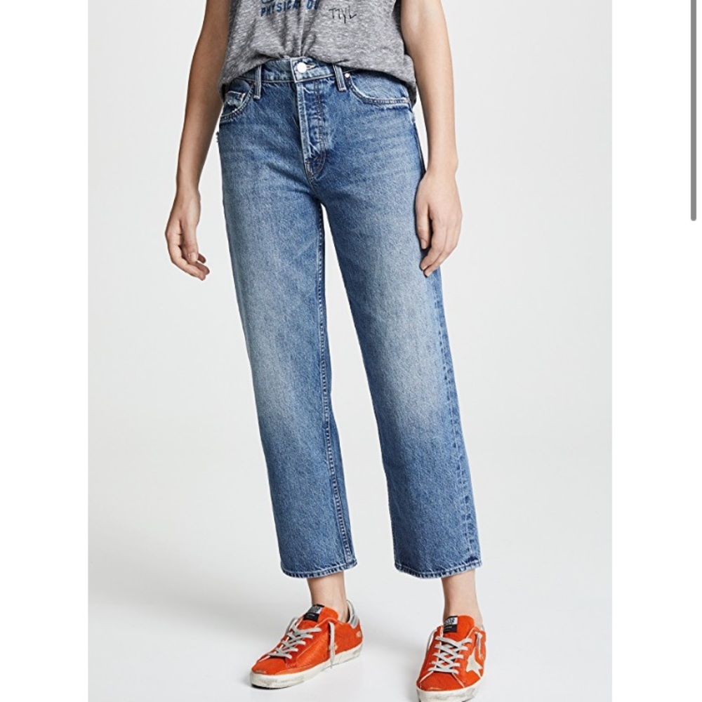 Mother Denim The Thrasher Crop Jeans